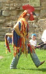 Chanticleer the rooster from an outdoor production of  at 