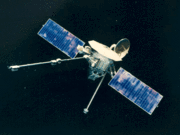 The Mariner 10 probe.