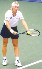 Novotn at the 1998 US Open