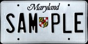 The sample version of Maryland's , first introduced in .