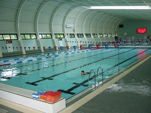 50 meter indoor swimming pool