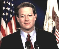 Al Gore concedes the election after 36 days of legal arguements.
