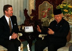 Suharto with 