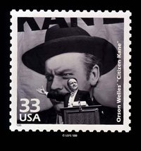Charles Foster Kane, as portrayed by , giving a speech in his political campaign for governor.