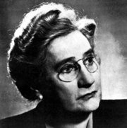 Agnes Macphail was the Ontario CCF's first president and served as a CCF MPP from 1943 until 1951.