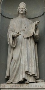 Statue of Leon Battista Alberti. , 