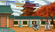 Screenshot of Street Fighter (arcade)