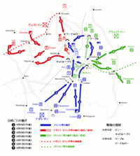 Military strategy in the Waterloo campaign