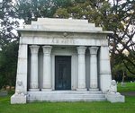 Egyptian Revial mausoleum of Maj. A.B. Watson, Oakhill Cemetery, Grand Rapids, Michigan