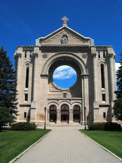 St Boniface Cathedral, Winnipeg, Manitoba